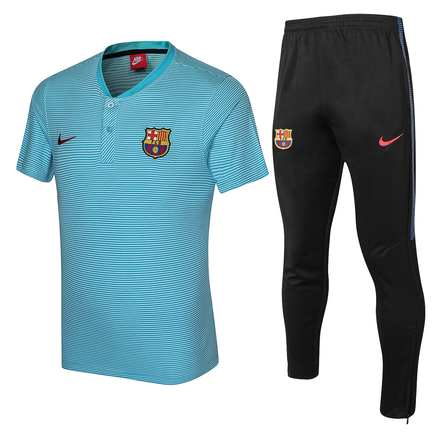 Polo + Pantalon FC Barcelona 2017/18 - Cliquez sur l'image pour la fermer