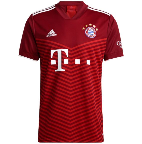 Maillot Bayern Munich Domicile 2021/22 - Cliquez sur l'image pour la fermer