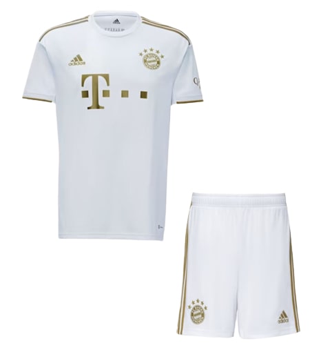 Bayern Munich Extérieur 2022/23 Junior Kit - Cliquez sur l'image pour la fermer