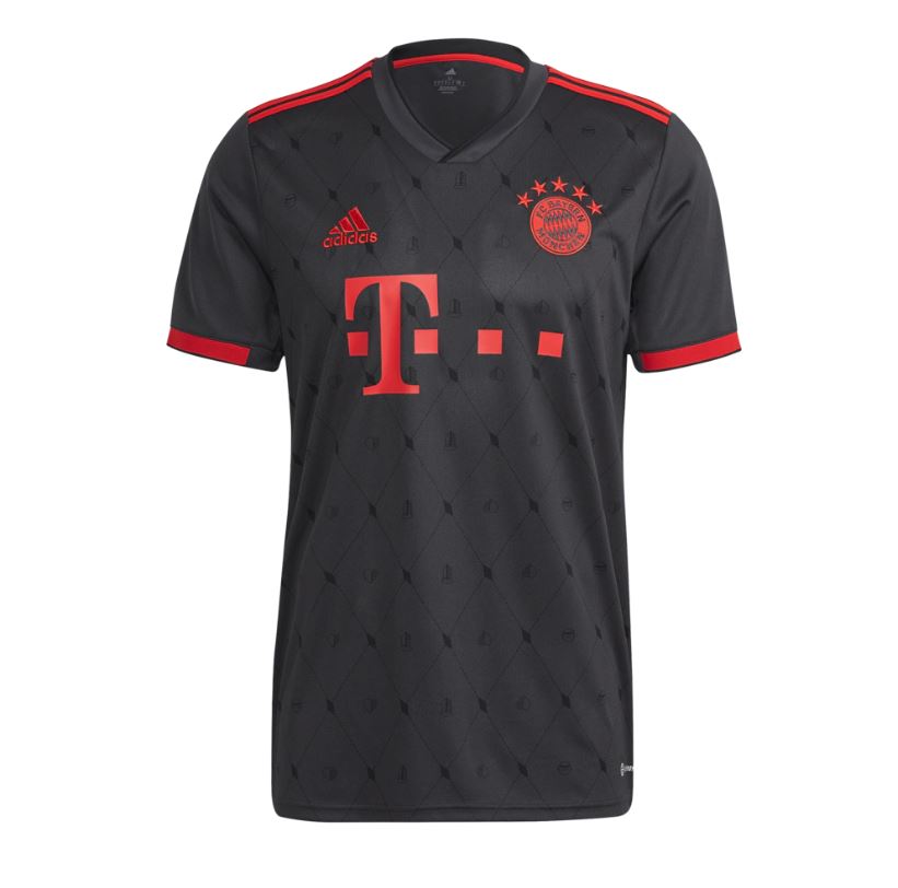 Maillot Bayern Munich Third 2022/23 - Cliquez sur l'image pour la fermer