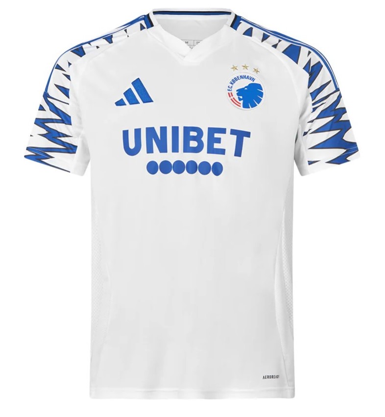 Maillot FC Copenhagen Domicile 2024/25 - Cliquez sur l'image pour la fermer