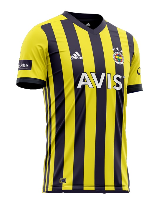 Maillot Fenerbahce Domicile 2020/21 - Cliquez sur l'image pour la fermer