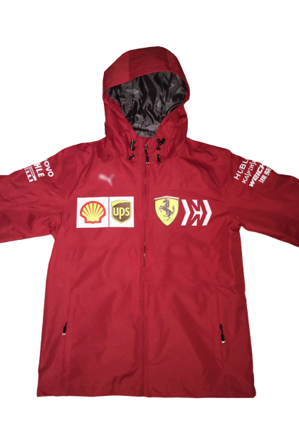 Veste de pluie Équipe Scuderia Ferrari 2020 - Cliquez sur l'image pour la fermer