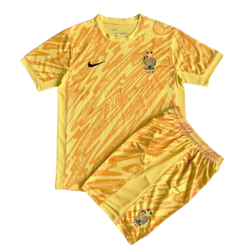 Maillot France Gardien 2024 Junior Kit - Cliquez sur l'image pour la fermer