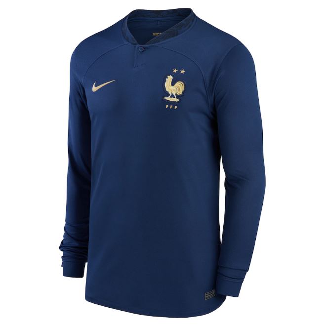 Maillot France Domicile 2022/23 ML - Cliquez sur l'image pour la fermer