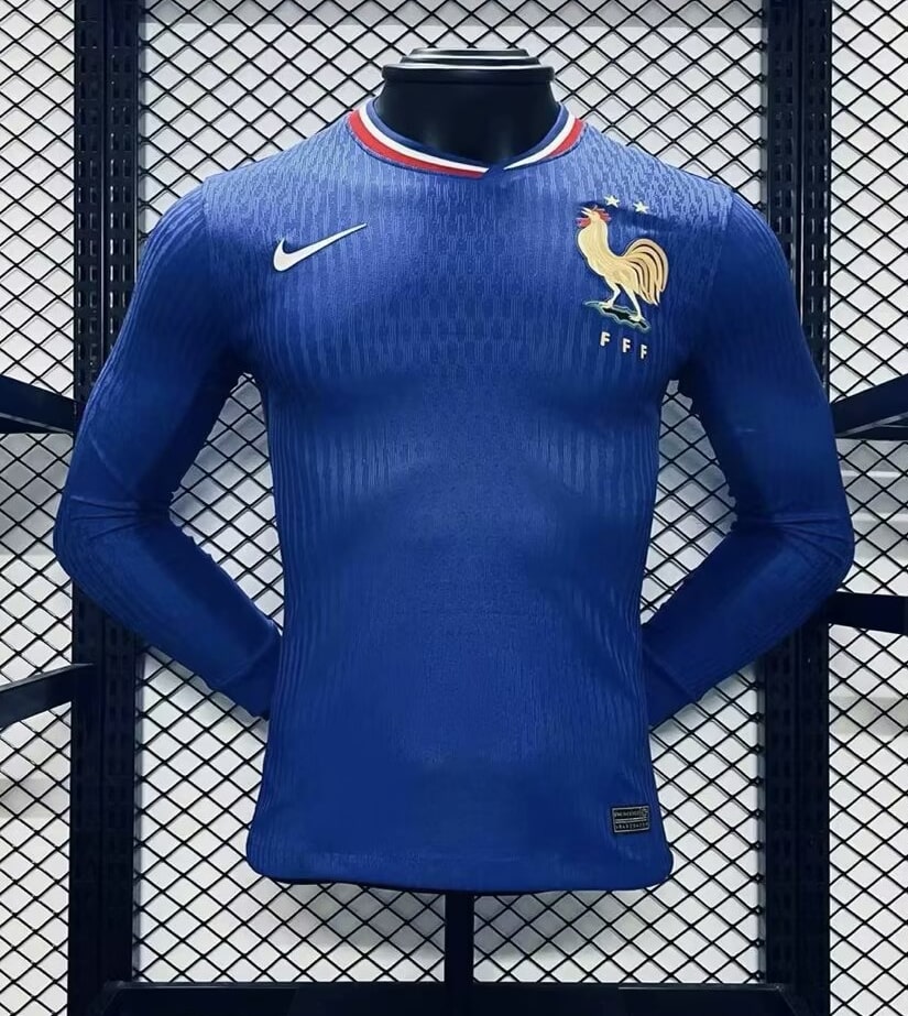 Maillot France Domicile 2024 ML - Authentic - Cliquez sur l'image pour la fermer