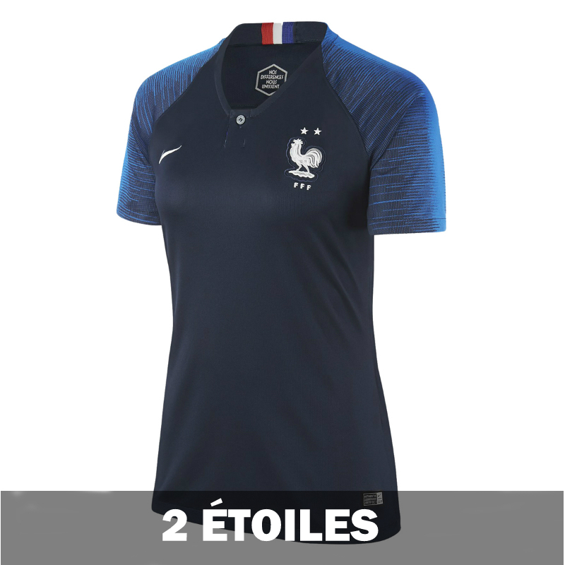 Maillot France Domicile 2018 ** - FEMME - Cliquez sur l'image pour la fermer