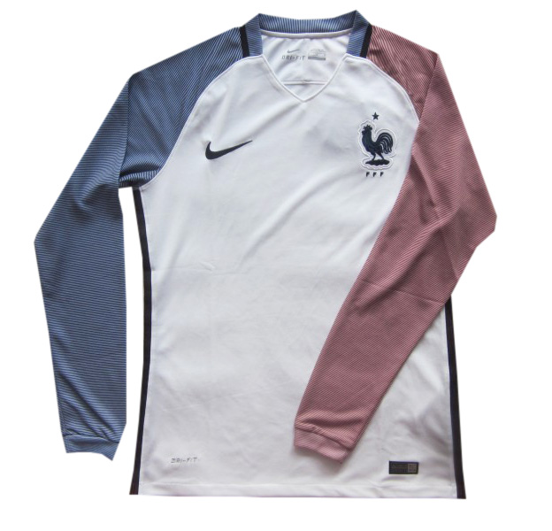 Maillot France Exterieur Euro 2016 ML - Cliquez sur l'image pour la fermer