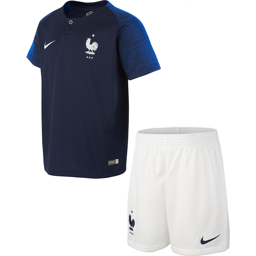 France Domicile 2018 Junior Kit - Cliquez sur l'image pour la fermer