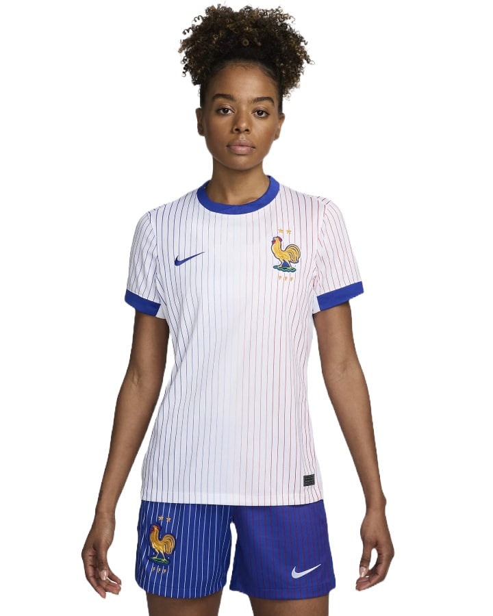 Maillot France Extérieur 2024 - FEMME - Cliquez sur l'image pour la fermer