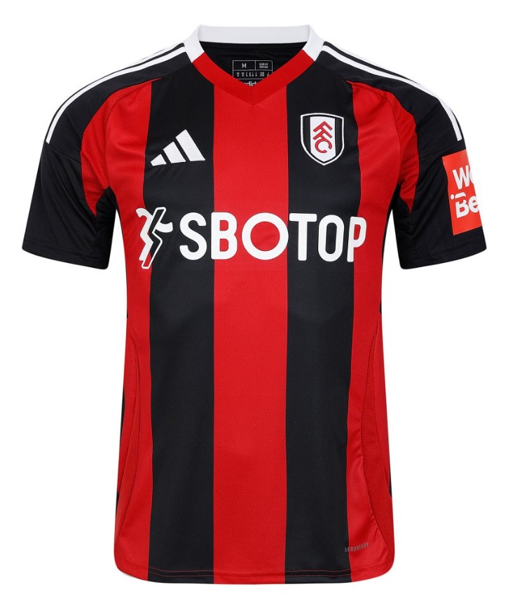 Maillot Fullham Extérieur 2024/25 - Cliquez sur l'image pour la fermer