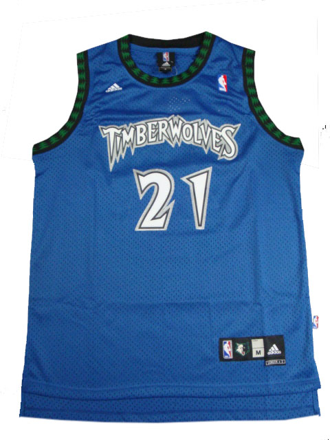 Kevin Garnett, Minnesota Timberwolves [bleu] - Cliquez sur l'image pour la fermer