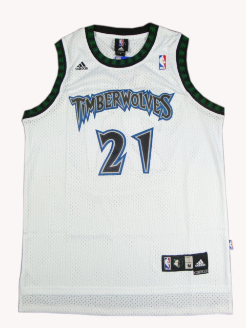 Kevin Garnett, Minnesota Timberwolves [Blanc] - Cliquez sur l'image pour la fermer