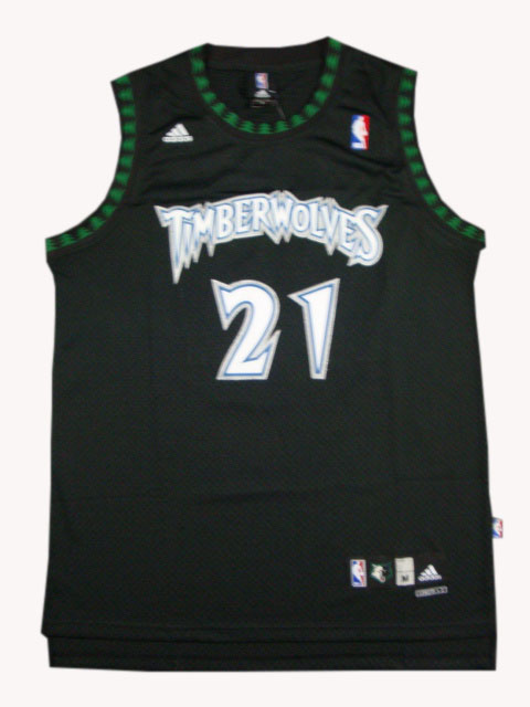 Kevin Garnett, Minnesota Timberwolves [Noir] - Cliquez sur l'image pour la fermer
