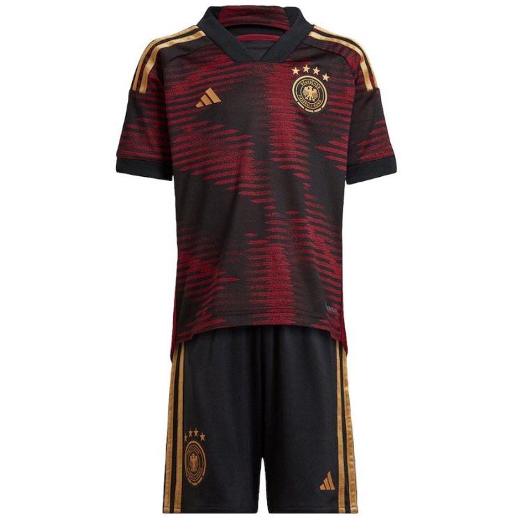 Allemagne Extérieur 2022 Junior Kit - Cliquez sur l'image pour la fermer