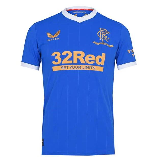 Maillot Glasgow Rangers Domicile 2021/22 - Cliquez sur l'image pour la fermer