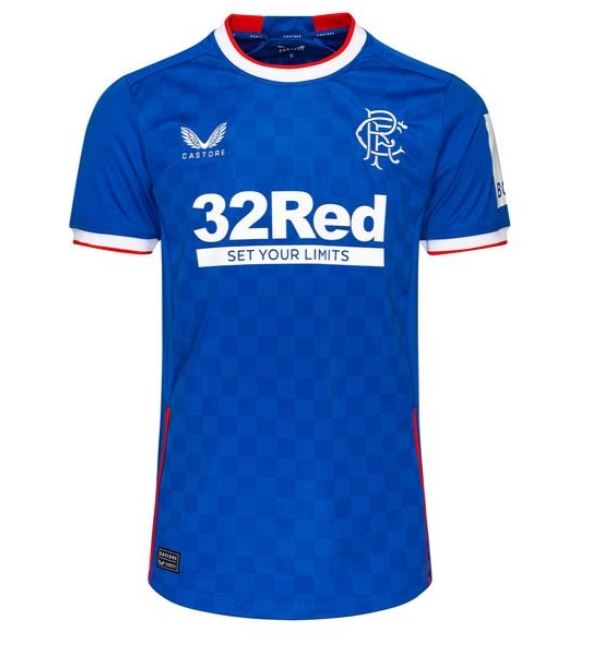 Maillot Glasgow Rangers Domicile 2022/23 - Cliquez sur l'image pour la fermer