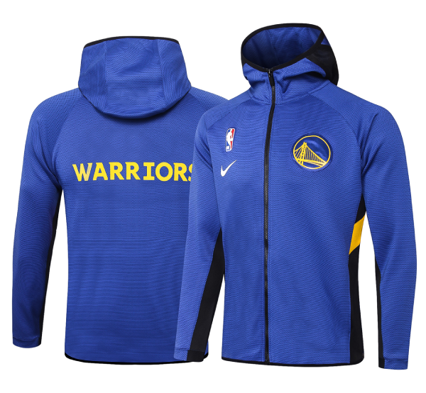 Veste zippé à capuche Golden State Warriors - Blue - Cliquez sur l'image pour la fermer