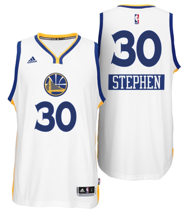 Stephen Curry, Golden State Warriors - Christmas Day - Cliquez sur l'image pour la fermer