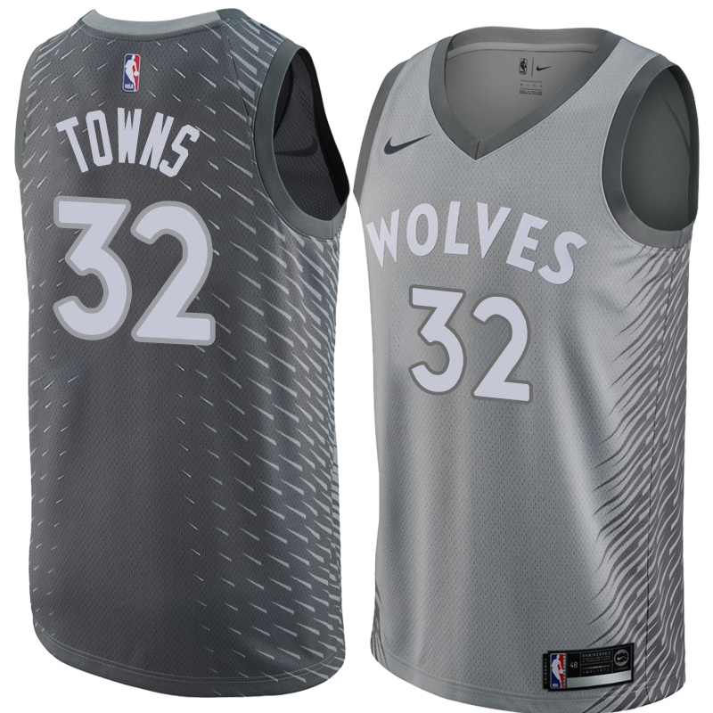 Karl-Anthony Towns, Minnesota Timberwolves - City Edition - Cliquez sur l'image pour la fermer