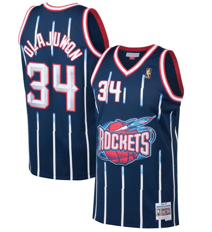 Hakeem Olajuwon, Houston Rockets - Hardwood Classics - Cliquez sur l'image pour la fermer