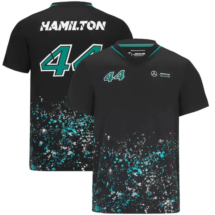 T-Shirt Équipe Mercedes AMG Petronas F1 2022 - Lewis Hamilton - Cliquez sur l'image pour la fermer