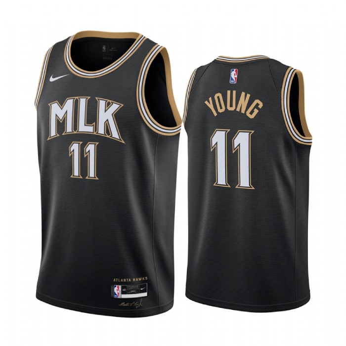 Trae Young, Atlanta Hawks 2020/21 - MLK City Edition - Cliquez sur l'image pour la fermer