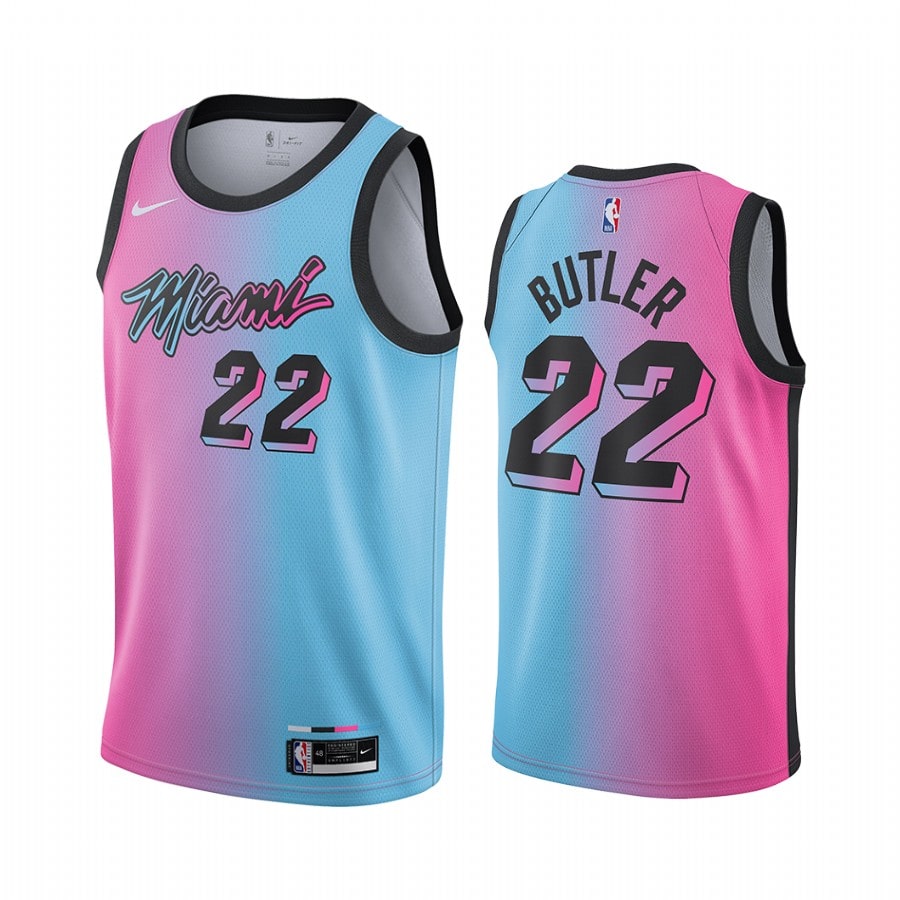 Jimmy Butler, Miami Heat 2020/21 - City Edition - Cliquez sur l'image pour la fermer