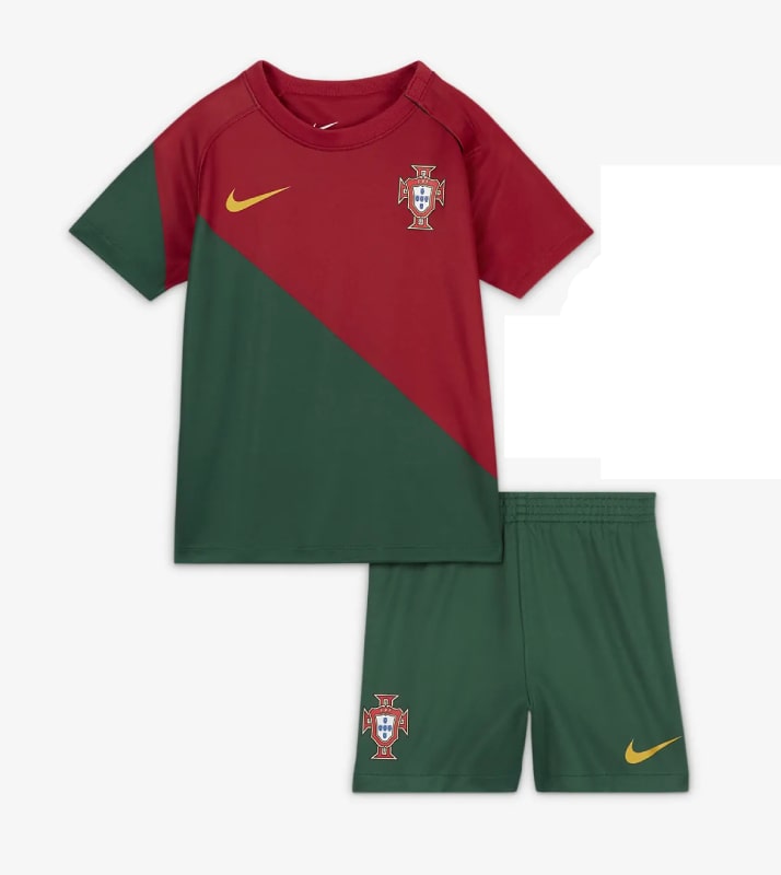 Portugal Domicile 2022/23 Junior Kit - Cliquez sur l'image pour la fermer