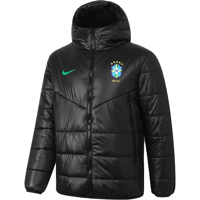 Doudoune à capuche Brésil 2020/21 - Cliquez sur l'image pour la fermer