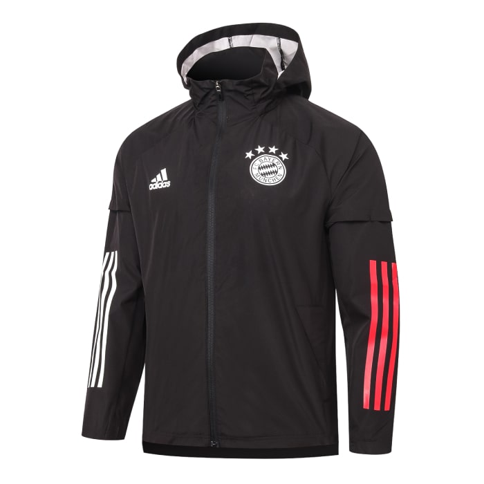 Veste zippé à capuche Imperméable Bayern Munich 2020/21 - Cliquez sur l'image pour la fermer
