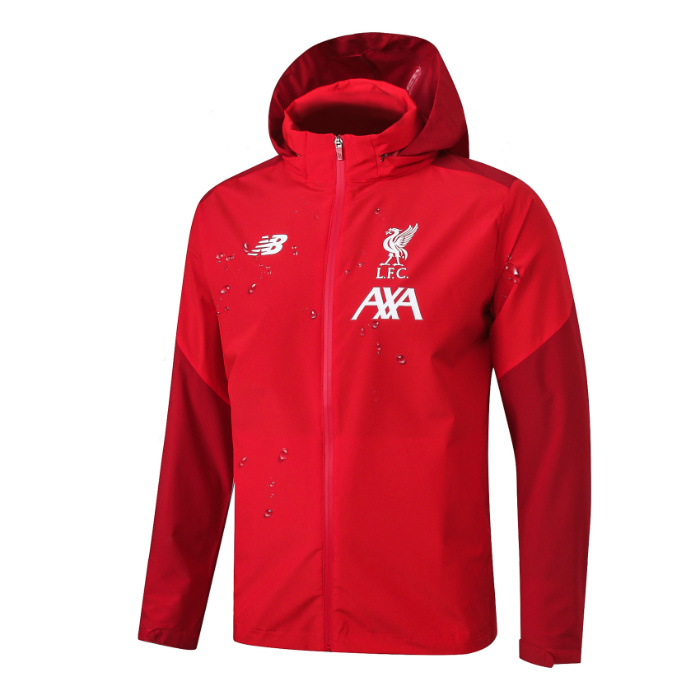 Veste zippé à capuche Imperméable Liverpool 2019/20 - Cliquez sur l'image pour la fermer