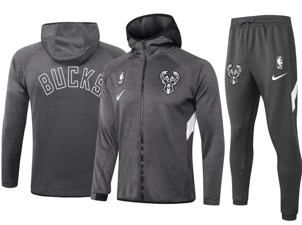 Survêtement Milwaukee Bucks - Black - Cliquez sur l'image pour la fermer