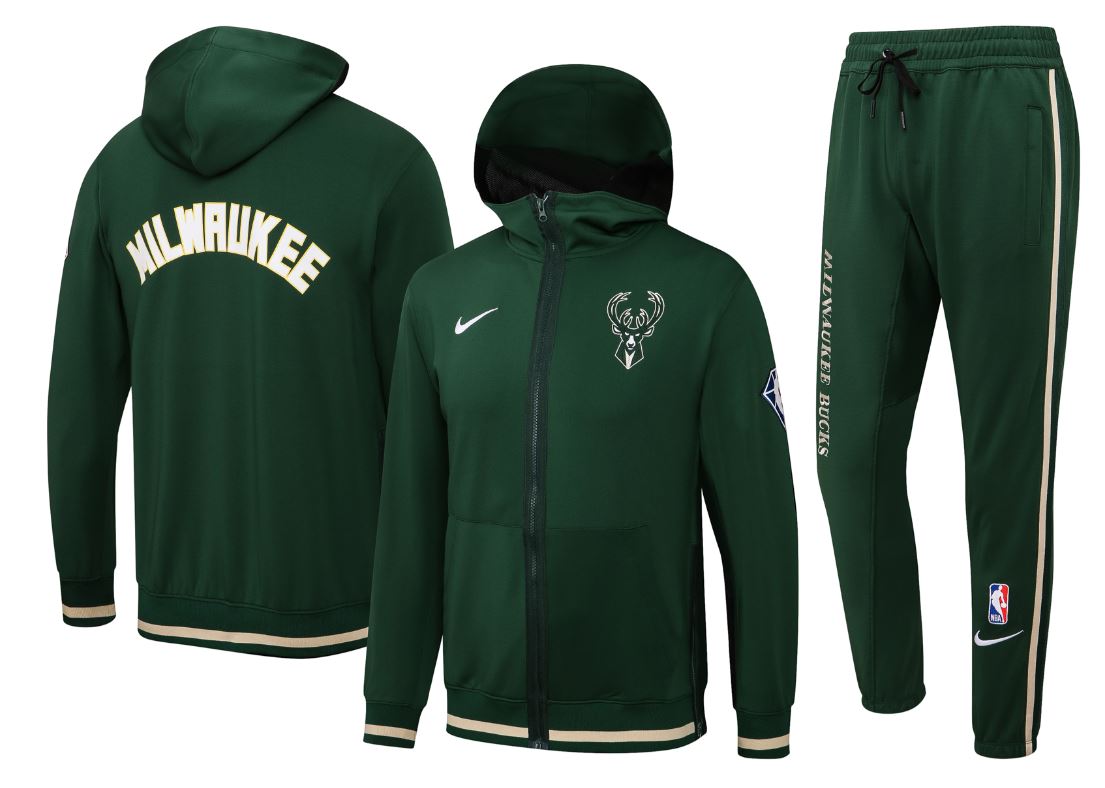 Survêtement Milwaukee Bucks 2021/22 - 75th Anniv. - Cliquez sur l'image pour la fermer