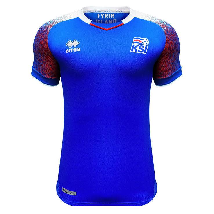 Maillot Islande Domicile 2018 - Cliquez sur l'image pour la fermer