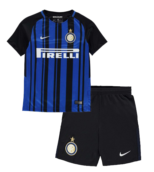 Inter Milan Domicile 2017/18 Junior Kit - Cliquez sur l'image pour la fermer