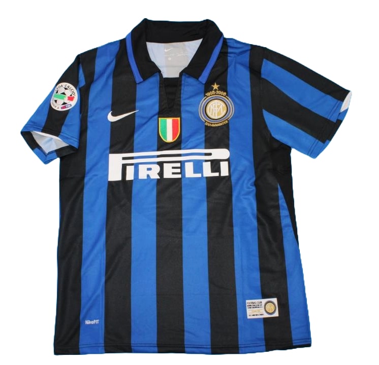 Maillot Inter Milan Domicile 2007/08 - Cliquez sur l'image pour la fermer