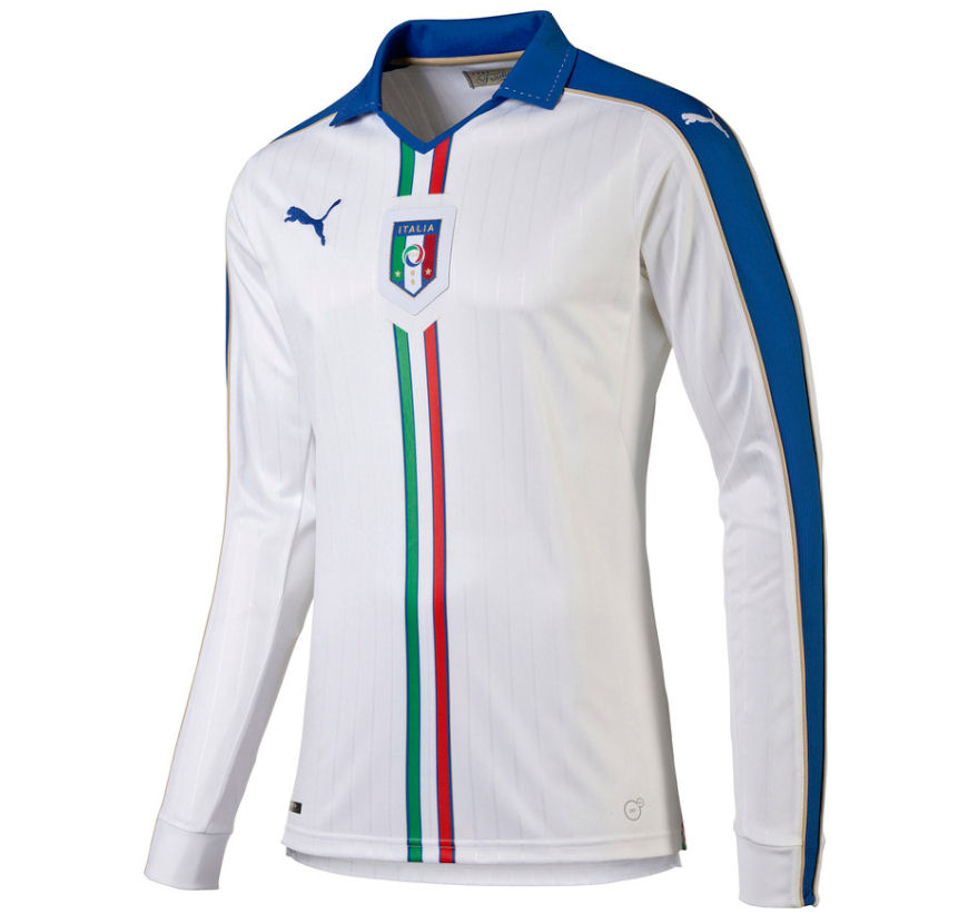 Maillot Italie Exterieur ML Euro 2016 - Cliquez sur l'image pour la fermer
