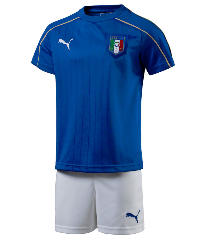 Kit Junior Italie Domicile Euro 2016 - Cliquez sur l'image pour la fermer