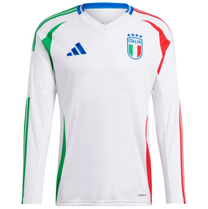 Maillot Italie Extérieur 2024 ML - Cliquez sur l'image pour la fermer