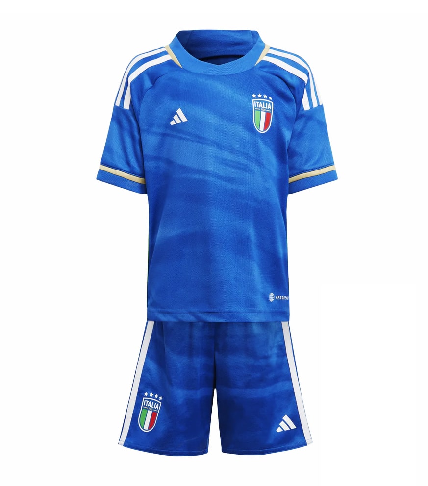 Italie Domicile 2023 Junior Kit - Cliquez sur l'image pour la fermer