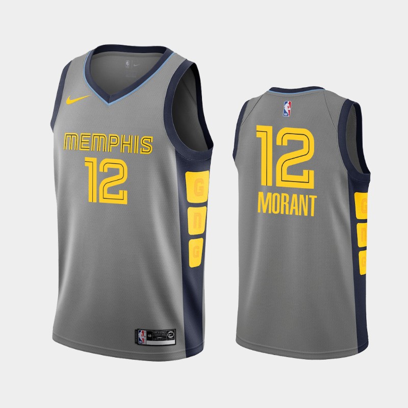 Ja Morant, Memphis Grizzlies - City Edition - Cliquez sur l'image pour la fermer