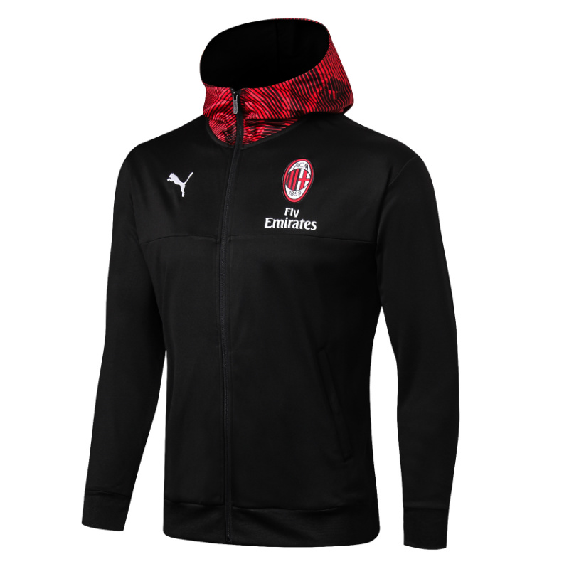 Veste zippé à capuche AC Milan 2019/20 - Cliquez sur l'image pour la fermer
