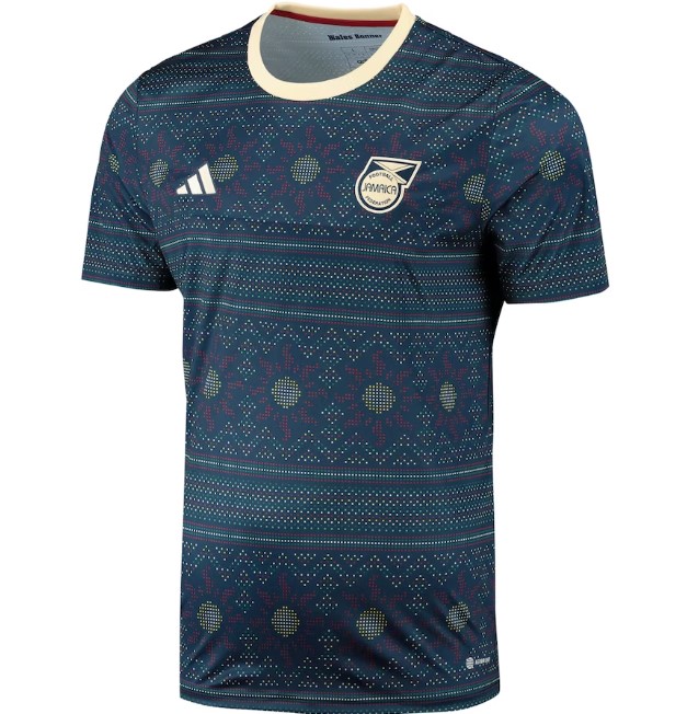 Maillot Jamaïque Pre-Match 2023 - Cliquez sur l'image pour la fermer
