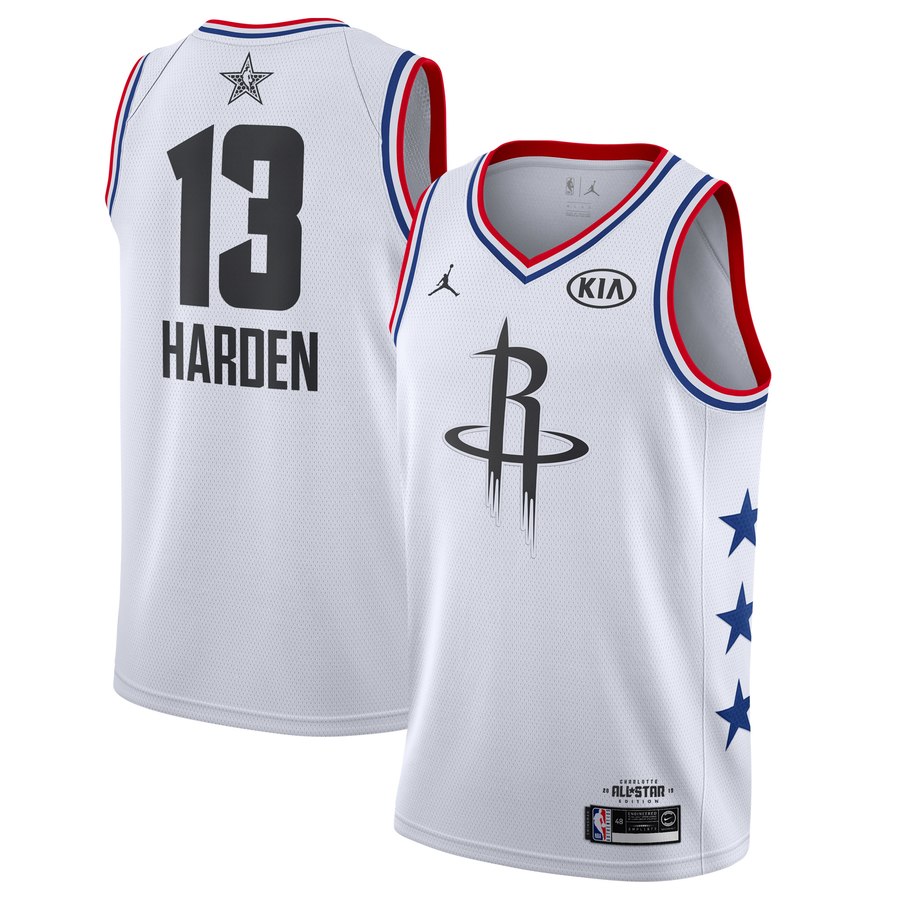 James Harden - 2019 All-Star White - Cliquez sur l'image pour la fermer