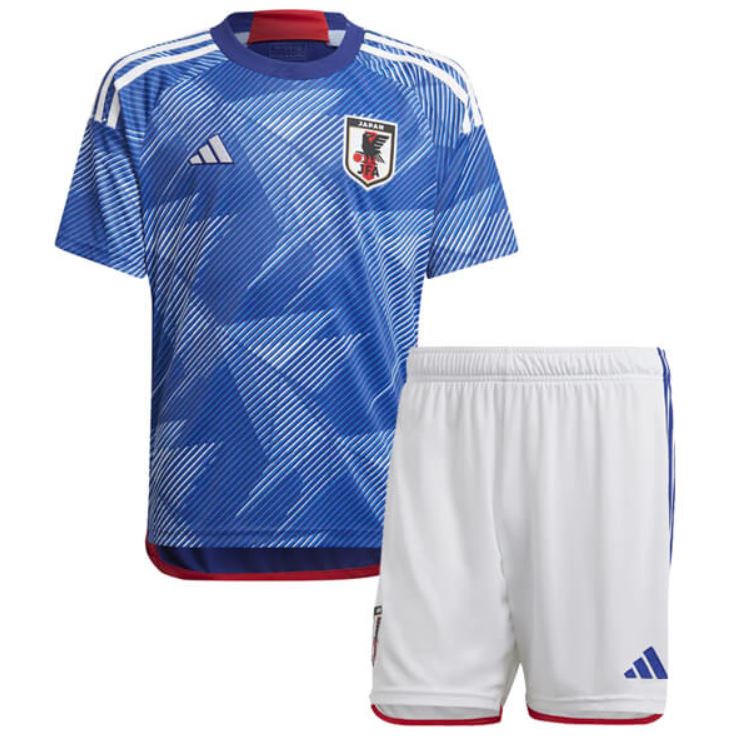 Japon Domicile 2022 Junior Kit - Cliquez sur l'image pour la fermer