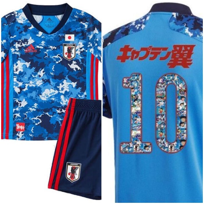 Maillot Japon 2020/21 'Captain Tsubasa' Junior Kit - Cliquez sur l'image pour la fermer