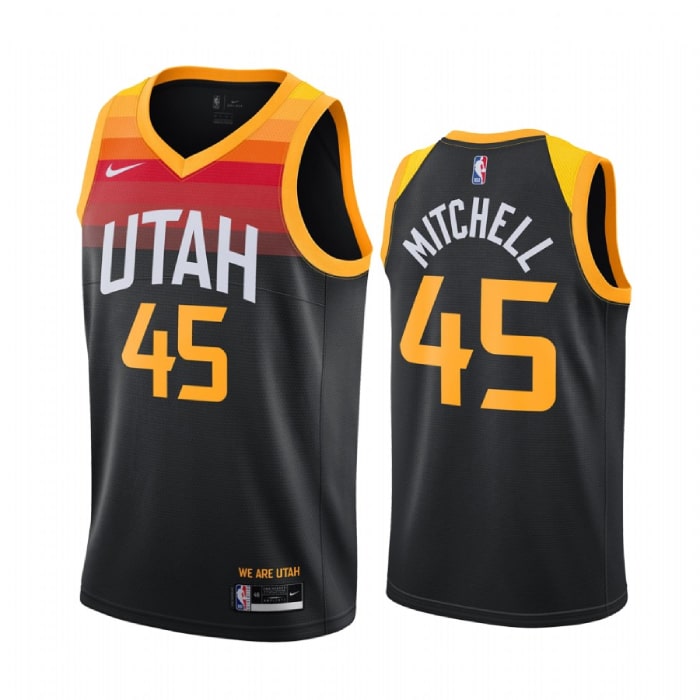 Donovan Mitchell, Utah Jazz 2020/21 - City Edition - Cliquez sur l'image pour la fermer