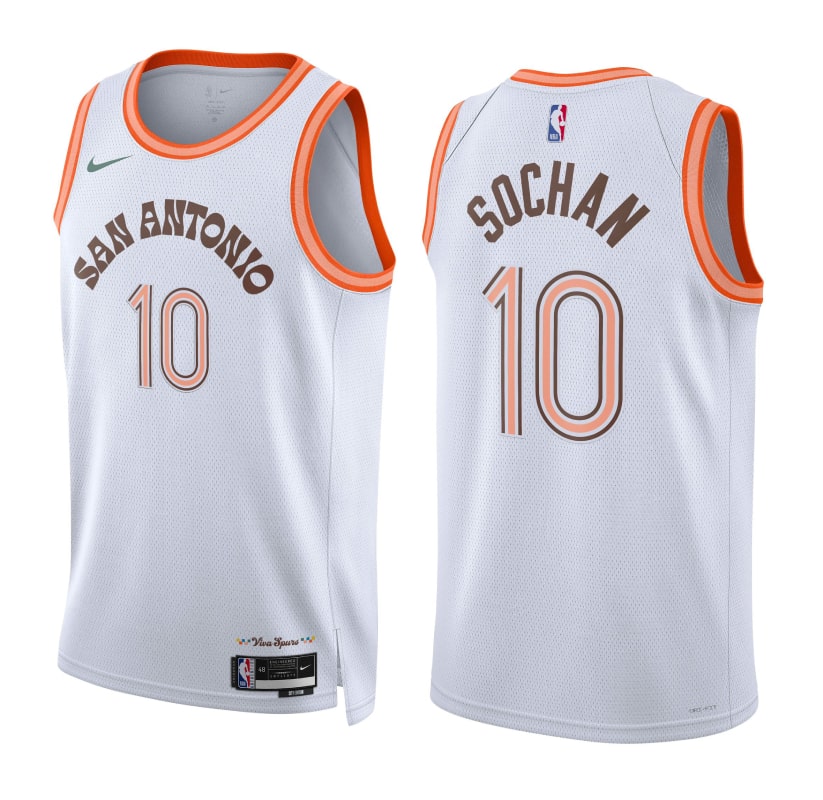 Jeremy Sochan, San Antonio Spurs 2023/24 - City - Cliquez sur l'image pour la fermer