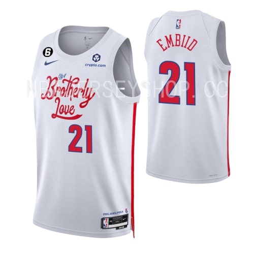 Joel Embiid, Philadelphia 76ers 2022/23 - City - Cliquez sur l'image pour la fermer